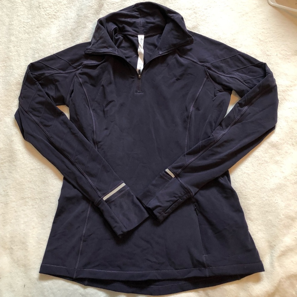 Lululemon Face-the-Frost half-zip pullover